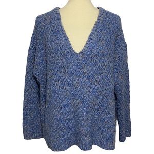 Zara Knit Pullover V-Neck Sweater